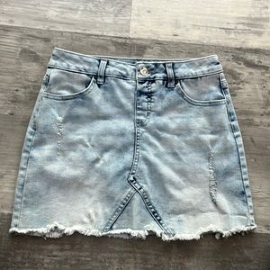 Justice Girl’s Jean Skirt (Skort) Size 12